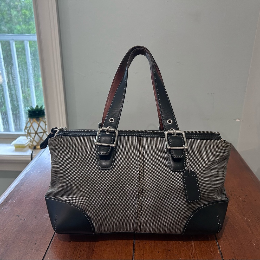 Navy and Grey Coach